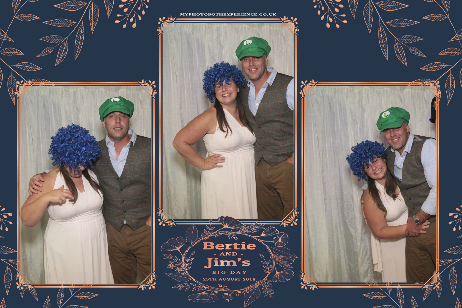 Claire & Jim's Reception | View more photos from the event at gallery.myphotoboothexperience.co.uk/u/MyPhotoBoothExperienceLtd/Claire-Jims-Reception